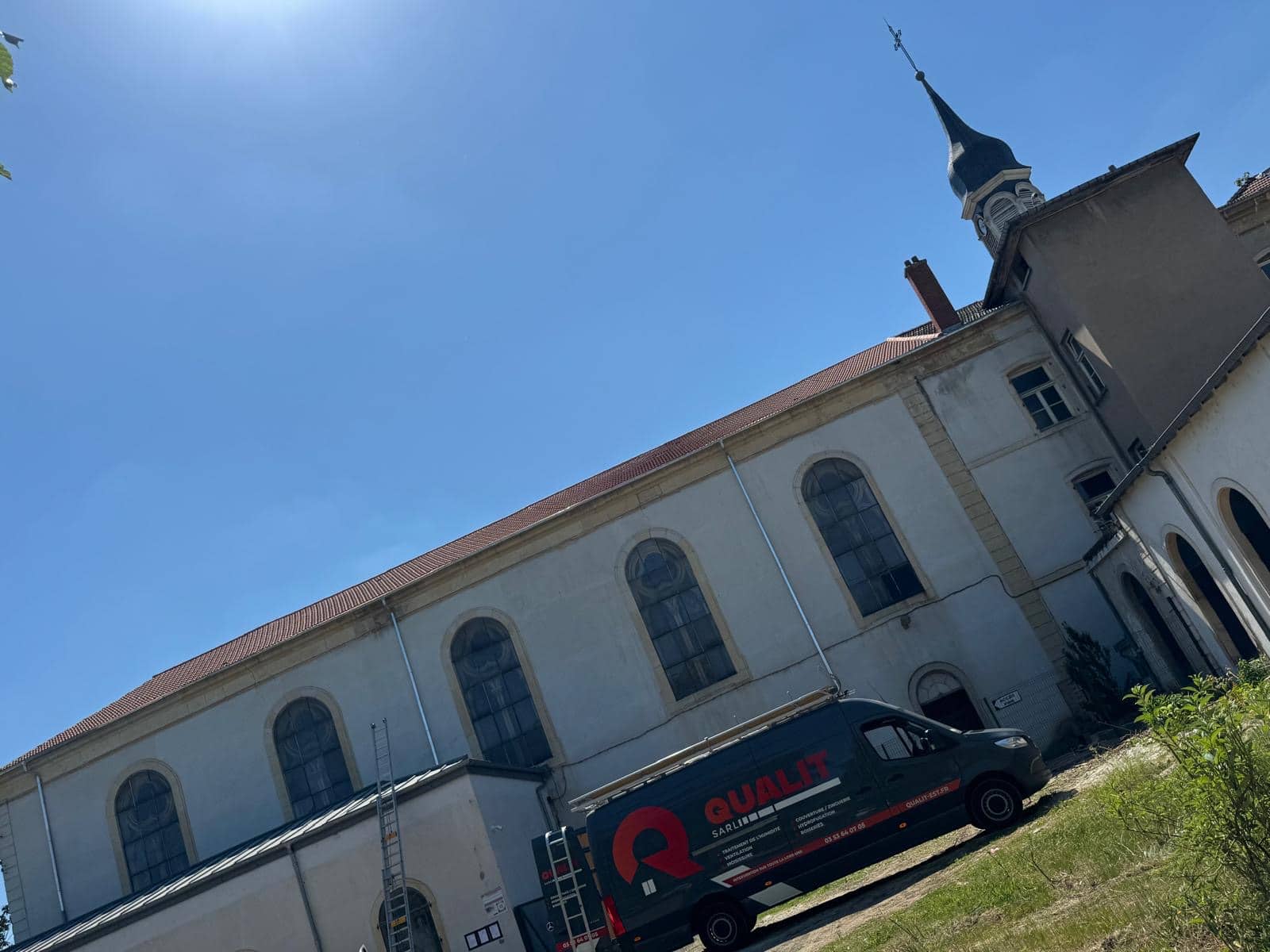 Réfection d’église — Nancy
