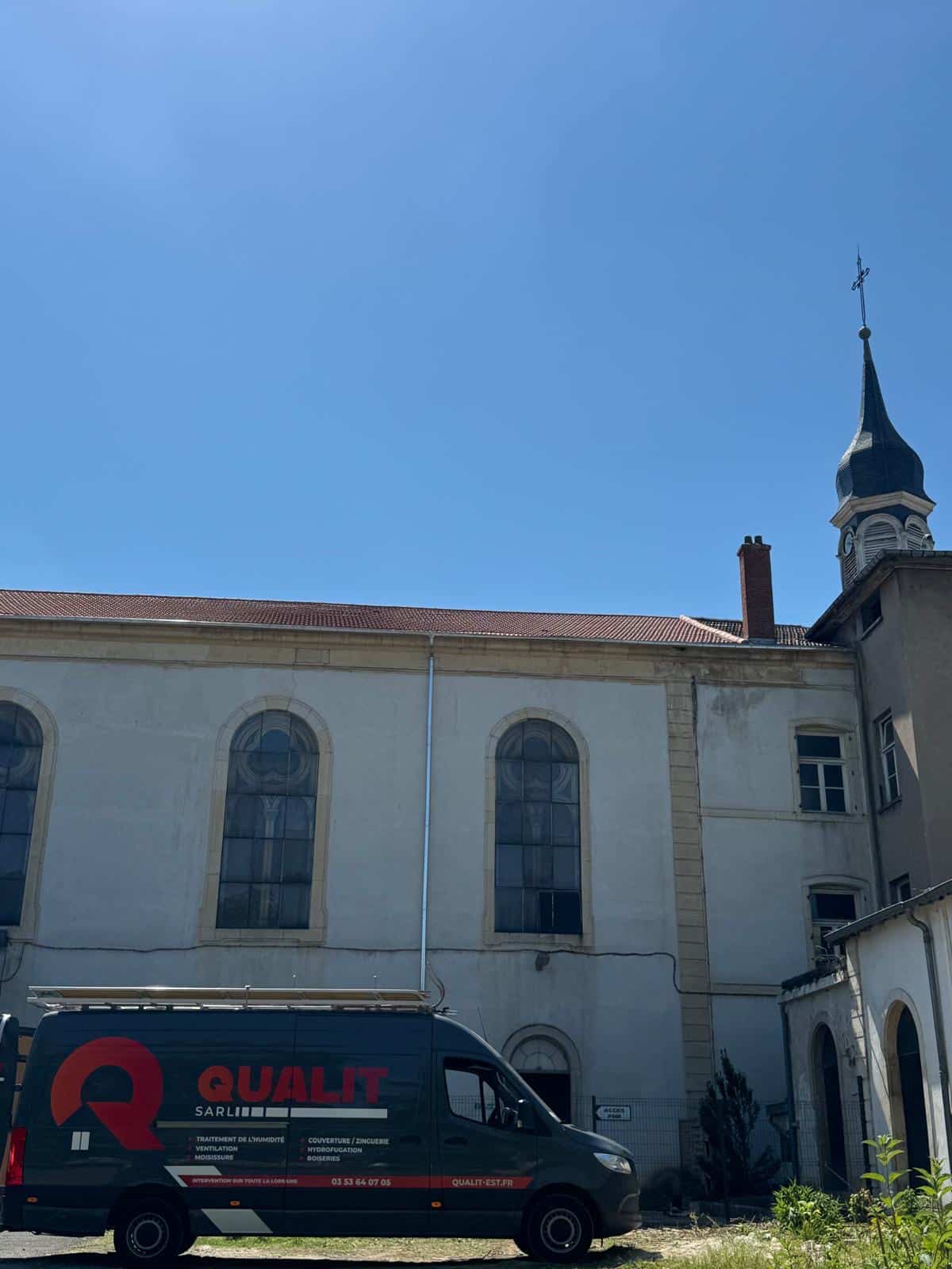 Réfection d’église — Nancy